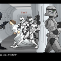 You are part of the rebel alliance and a traitor!
