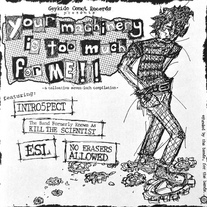 Various Artists - Your Machinery Is Too Much for Me!! 7"
