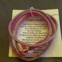 Lord's Prayer Wrap Bracelet