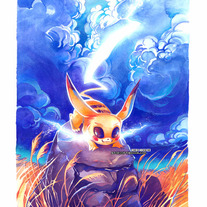Pikachu 4x6 Postcard