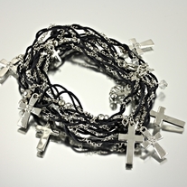 Cross Charm Bracelet/Necklace