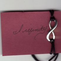 Infinity Bracelet-- On Sale!