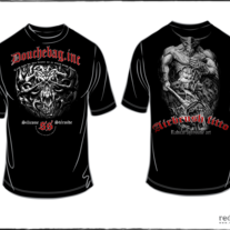 AA Black t-shirt Douchebag Inc