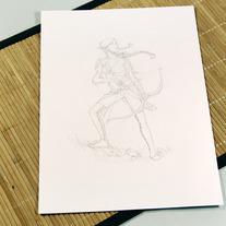 Con Sketch - Elven Archer