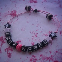 FREE WOMBS - bracelet