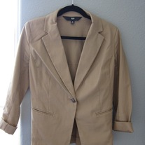 Tan Blazer - Mossimo via Target
