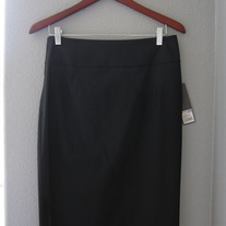 Merona Black Pencil Skirt NWT