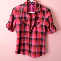 Vans Plaid Button Up Shirt