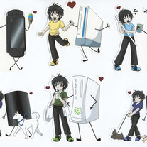 Stickers - I <3 Videogames