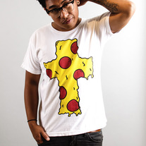 Pray for Pizza (White)