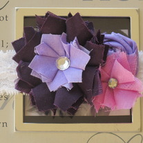 Chic Shades of Purple headband