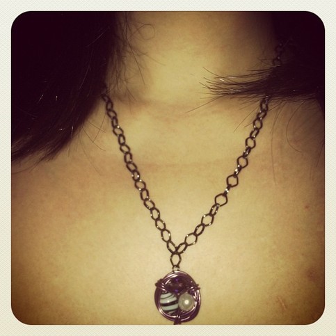 Birds Nest Necklace