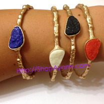 Druzy Bangle