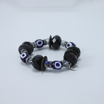 Sparkle Black and Blue Bracelet