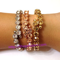 Rhinestone Wrap Bangles