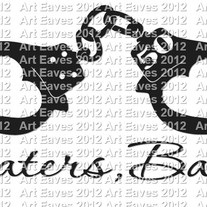 50 Shade of Grey Laters Baby Handcuff Vinyl Decal