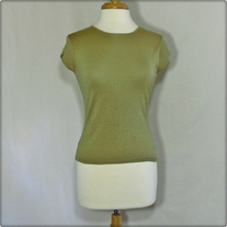 Taupe Silk and Cotton Max Studio Shirt