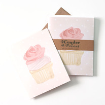 Yummy Cupcake Card Set of 6