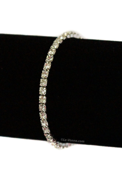 Crystal Bracelets - Silver