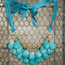 knotiebib ~ teal