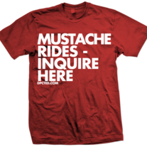 MUSTACHE RIDES