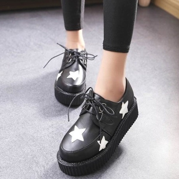 Pastel Star Creeper Shoes on Storenvy