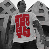 Large and in Charge: White/Red