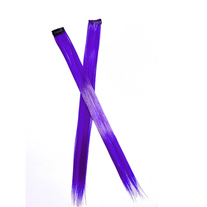 ♥ SCENE,EMO NEON - WILD PURPLE CLIP-IN HAIR EXTENSIONS ♥