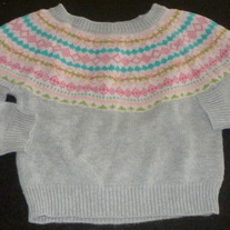 Gray Sweater-Old Navy Size 18-24 Months