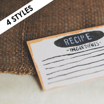 Fresh Recipe Cards
