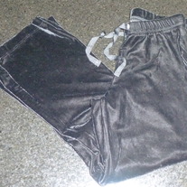 Black Velvety Comfy Pants-Old Navy Size 5