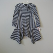 Biscotti By Kate Mack Grey Boho Ballerina Dress