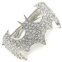Batman Silver Bangle Bracelet