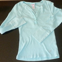 Light Blue LS Shirt-Justice Size 12