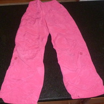 Pink Lined Wind Pants-Osh Kosh Size 5