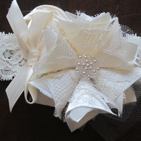 Chic Cream and Lace headband