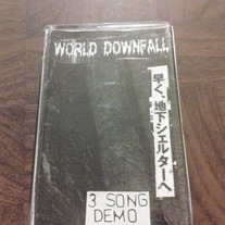 World Downfall ''3 song demo'' cassette