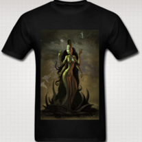 "LAKSHMI" T Shirt for Men (Black)