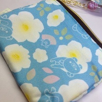 Blue Flower Coin Pouch [CK-48901]