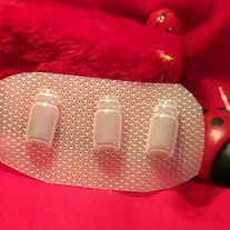 Trio tiny bottles