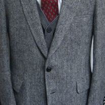 Gant Herringbone Tweed Blazer - 44R