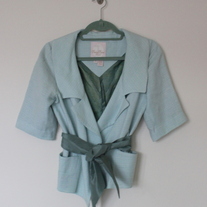 Sea Green Tracy Reese Jacket