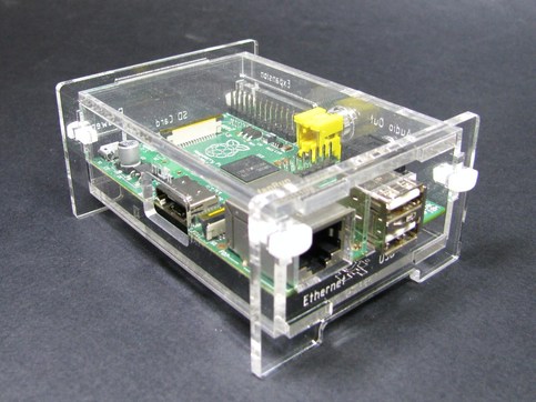 Clear Raspberry Pi Enclosure Kit