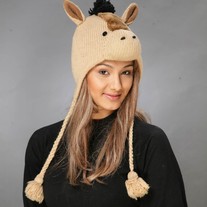 Brown Horse Hat