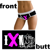Killers Never Die "I X KND" Undies