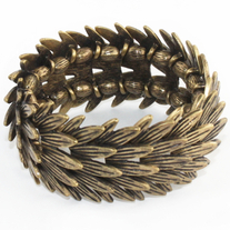  Metal Fern Bracelet