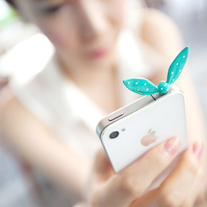 RABBIT EARPHONE CAP