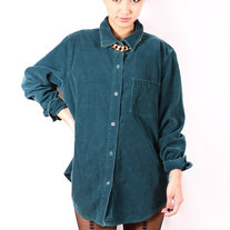 Corduroy button-up 