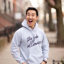 Pullover Grey Logo Hoody