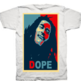 DOPE ON WHITE ORGANIC T - Thumbnail 1